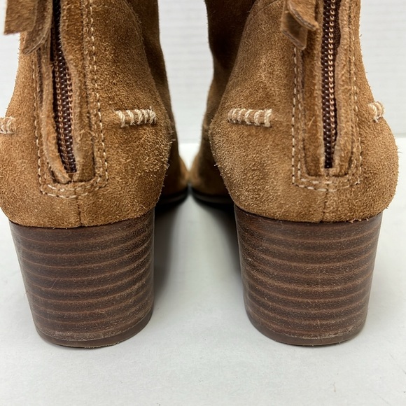 SOLD IN STORE UGG Bandara Block Heel Ankle Boots Suede 3 Size 7 - Picture 7 of 13